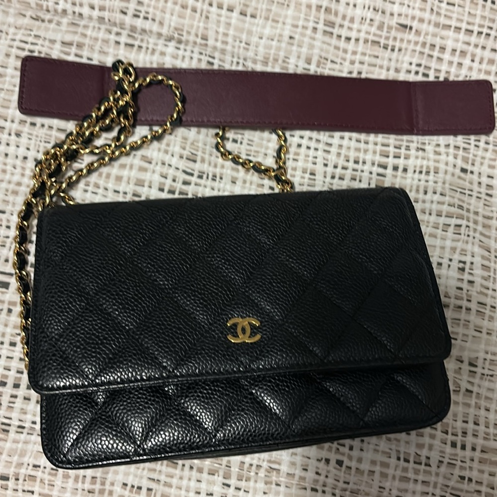 CHANEL CC WOC Wallet On Chain Shoulder Bag - Picture 11 of 12